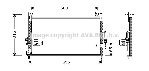 AVA QUALITY COOLING kondensatorius, oro kondicionierius MT5115